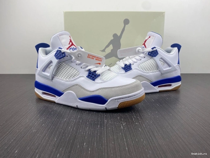 One Kick 4 SB Retro Pine Jordan DR5415-140 Blue 0811